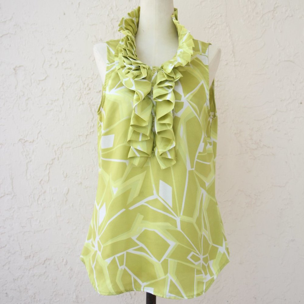 New York & Company Ruffled Top